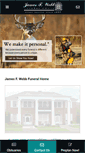 Mobile Screenshot of jamesfwebbfunerals.com